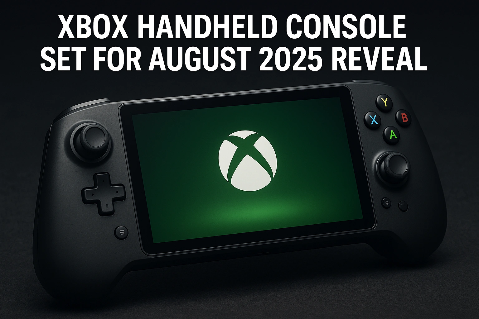 Xbox handheld console 2025 launch announcement at Gamescom