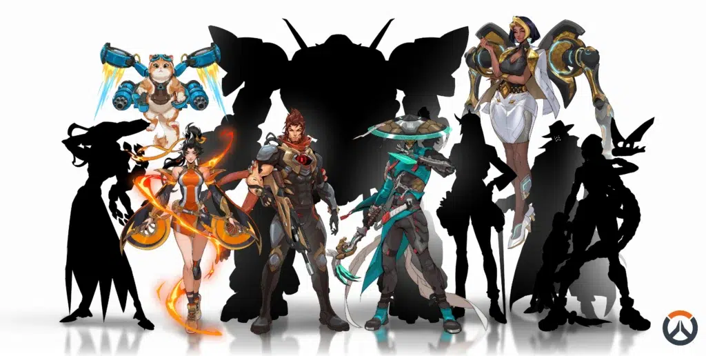 Overwatch hero Anran redesign - Season 1 heroes lineup