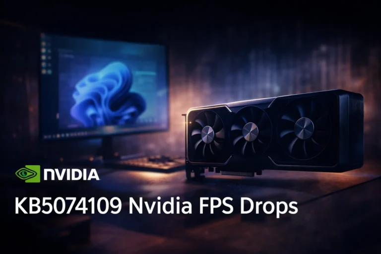 KB5074109 Nvidia FPS Drops on Windows 11 with an NVIDIA GeForce GPU