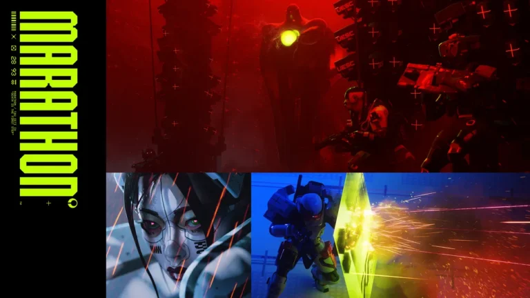 Bungie Marathon launch March 5 2026 key art (Server Slam open preview)