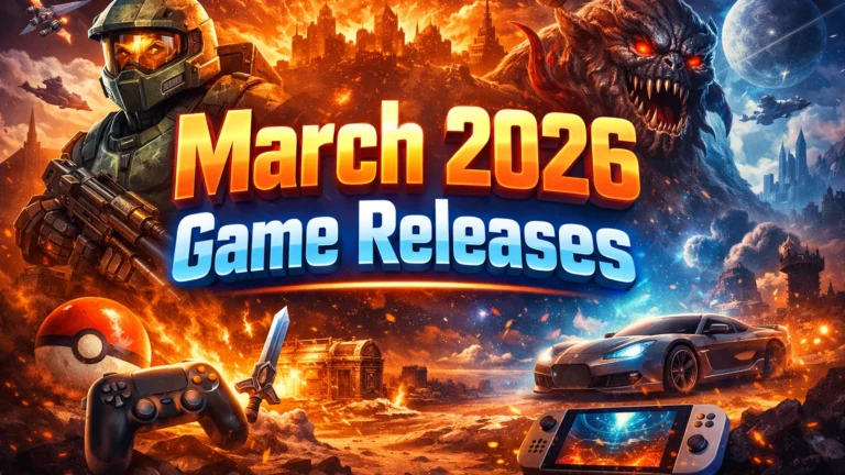 March 2026 game releases