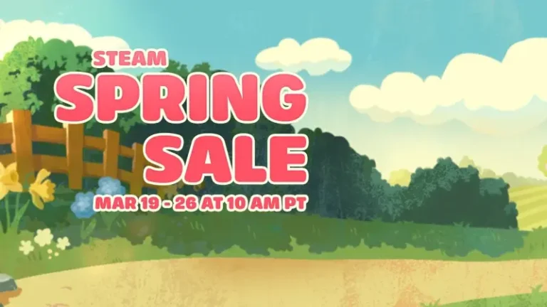 Steam Spring Sale 2026 official banner showing the March 19 to March 26 sale dates